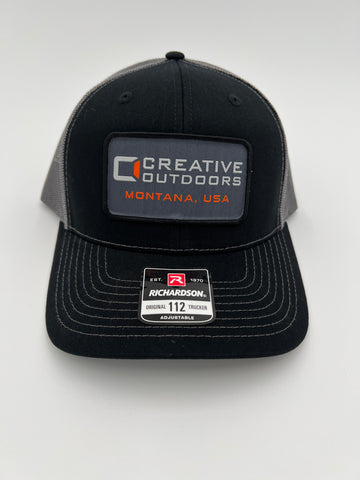 Snapback Black/Grey Trucker Hat