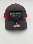 Snapback Grey/Red Trucker Hat